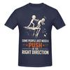 Unisex Some People Just Need A Push In The Right Direction Trending T Shirt Vintage Cotton Crewneck Tee Shirt