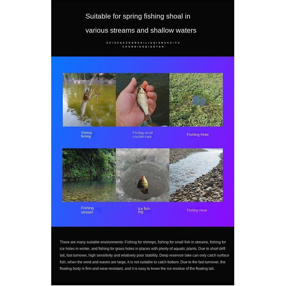 Superfine Freshwater Floaters Workmanship Fishing Tackle Sea Fishing Floats  Ice Fishing Accessory