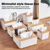 Wooden Cover Tissue Box Multi-Function Tissue Case New Napkin Storage Box  Table Decoration
