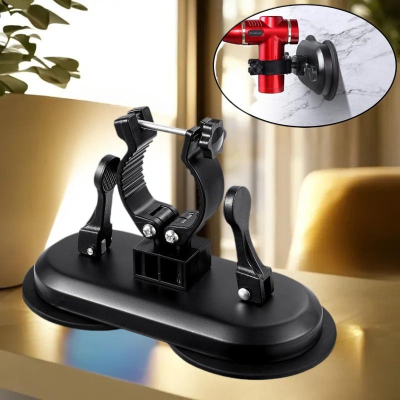 Massage Gun Holder with Suction Cup – Hands-Free Mount for Fascia Gun, No Installation Needed