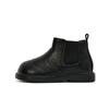 XSHX "London Bullock" Children's Martin Leather Boots Boys and Girls Side Zipper Chelsea Boots [Wenzhou Shoes]