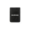 Balenciaga 675835 2AAYH 1090 Peněženka na karty s magnetem a logem Cash