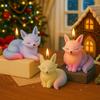 3D Fox Candle Making Kit-DIY Cartoon-Style Mold for Scented Candles&Resin Crafts,Home Desk Decoration,Candle Making Supplies