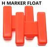 2PCS Carp Fishing Accessories Plastic Carp Fishing Marker Floats Kit Fishing Float Marker Position Tackle Equipment