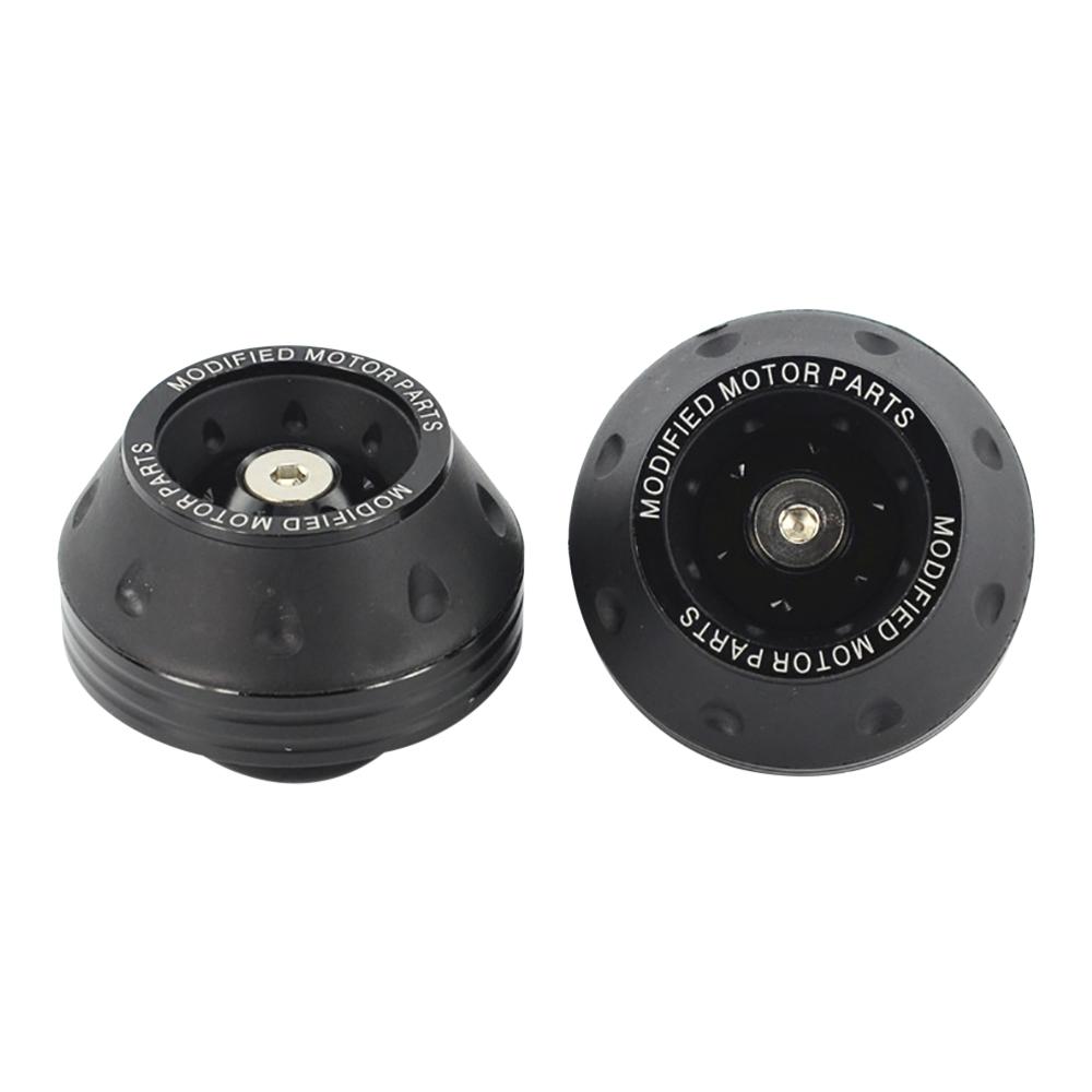 2Pcs Universal Motorcycle Wheel Protection Crash Pad Motorbike Crash Protectors Alloy Motocross Falling Front Fork Slider Cups