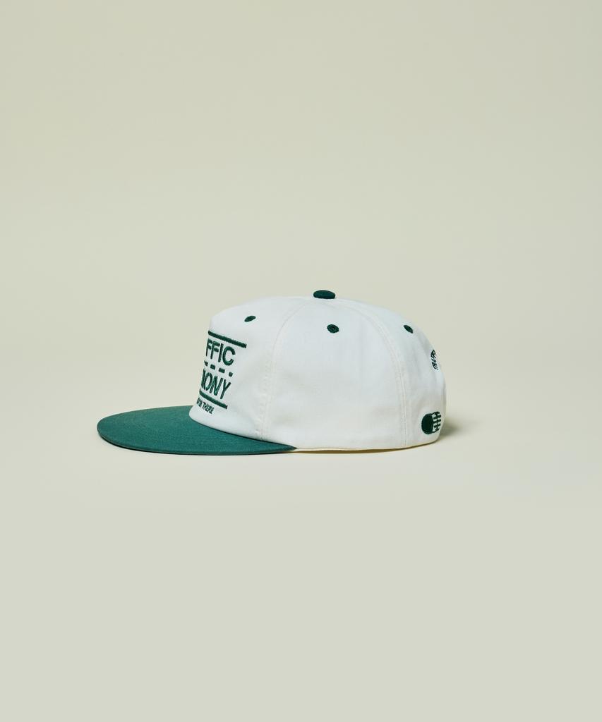 Teulaepighamoni Traffic Lane Logo Trucker Hat_Green