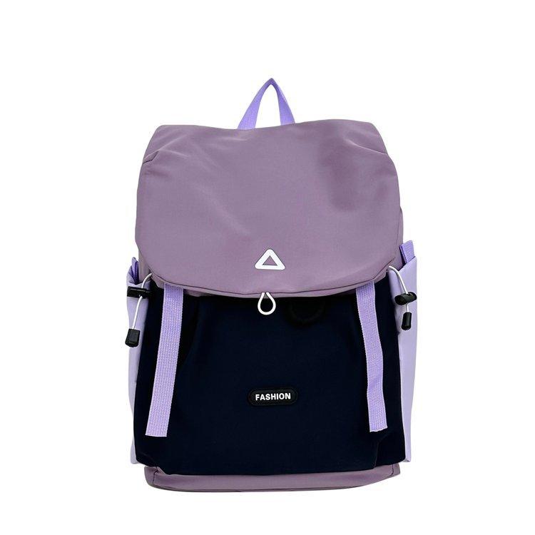 Schoolbag Outdoor Travel Backpack Large Capacity Commuter Versatile High Value Backpack Trend Light Junior High School Student School Bag Wholesale