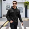 Men's Outdoor Hooded Sweatshirt with Multi Pockets, Long Sleeve Warm Casual Pullover
