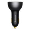 Ładowarka Samochodowa Baseus Superme Usb, Usb-C, 140W (Czarna)