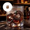 Clear Drink Glass for Shelf Display and Desk Styling, Decorative Sipping Piece for Evening Beverage Service and Display