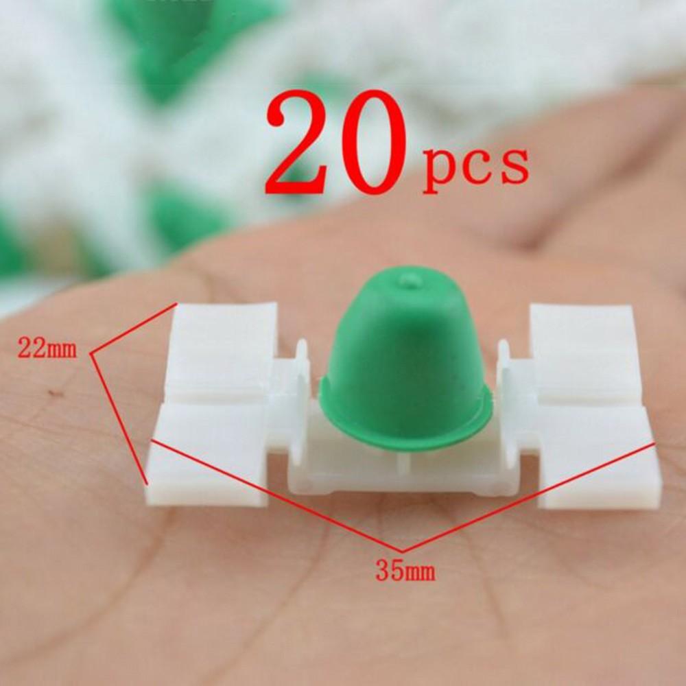 35mm*22mm Moulding Trim Clips FOR E36 White Accessories
