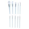 10pcs Makeup Brush Set Soft Synthetic Professional Portable Foundation Powder Eye Shadows Blush