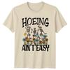 Hoeing Aint Easy TShirt Spooky Skeleton Gardener Horticulture Birthday Gift