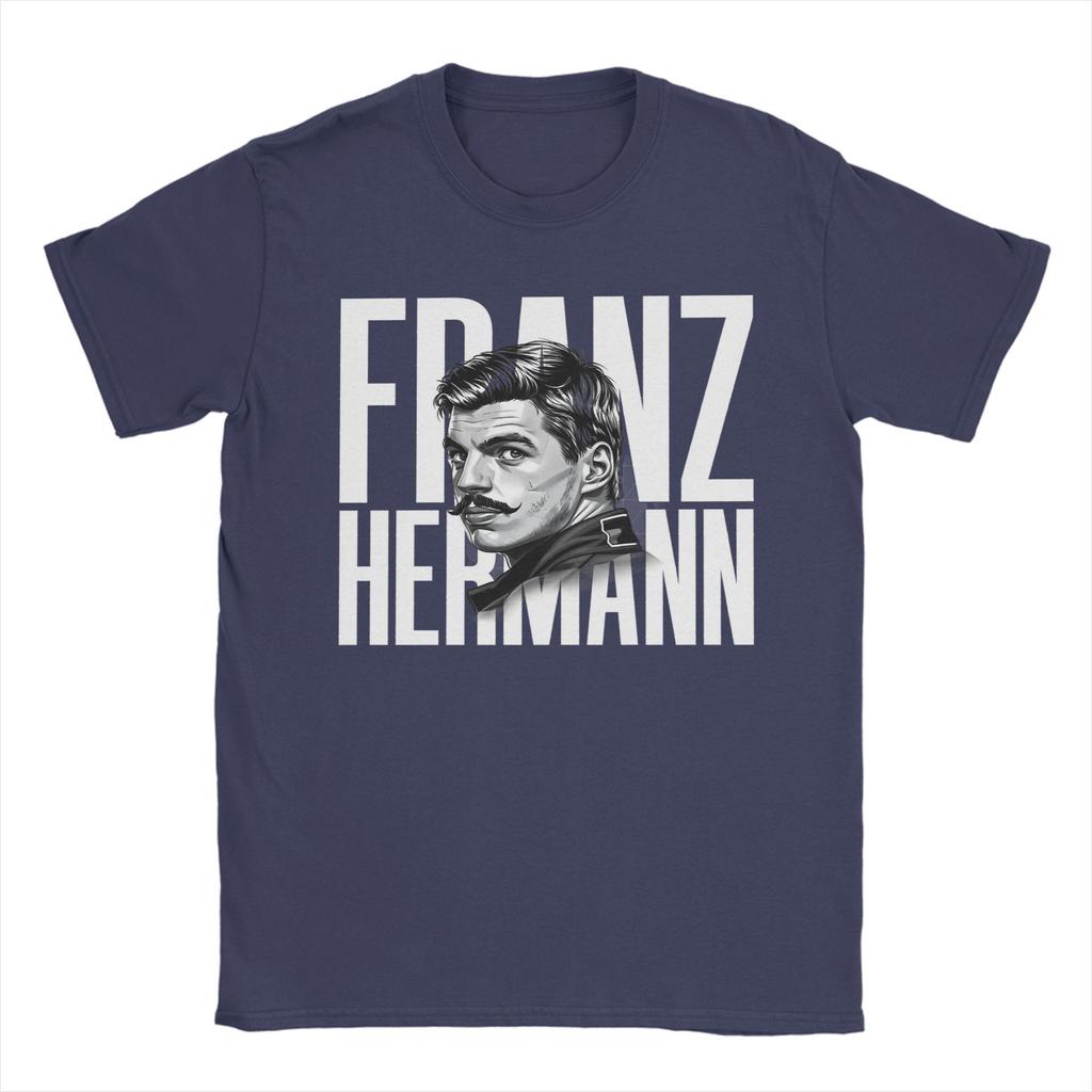 Franz HerUnisexn Portrait T Shirt Unisex Pure Cotton Humorous TShirt Crew Neck  Tee Shirt Short Sleeve Clothing Big Size