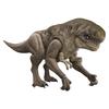 Mattel Jurassic World Distortus Rex Kids Figure Dinosaur 42cm In Ages 4 and JMC73 Biting! Toy, Approx. Length, Up, Brown,