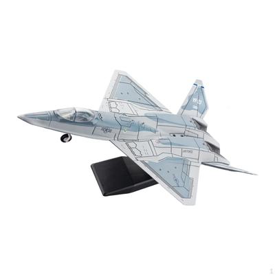 1/72 Fighter Jet Model Airplane Building Toy Attack Aircraft Assembly for Shelf Cafes