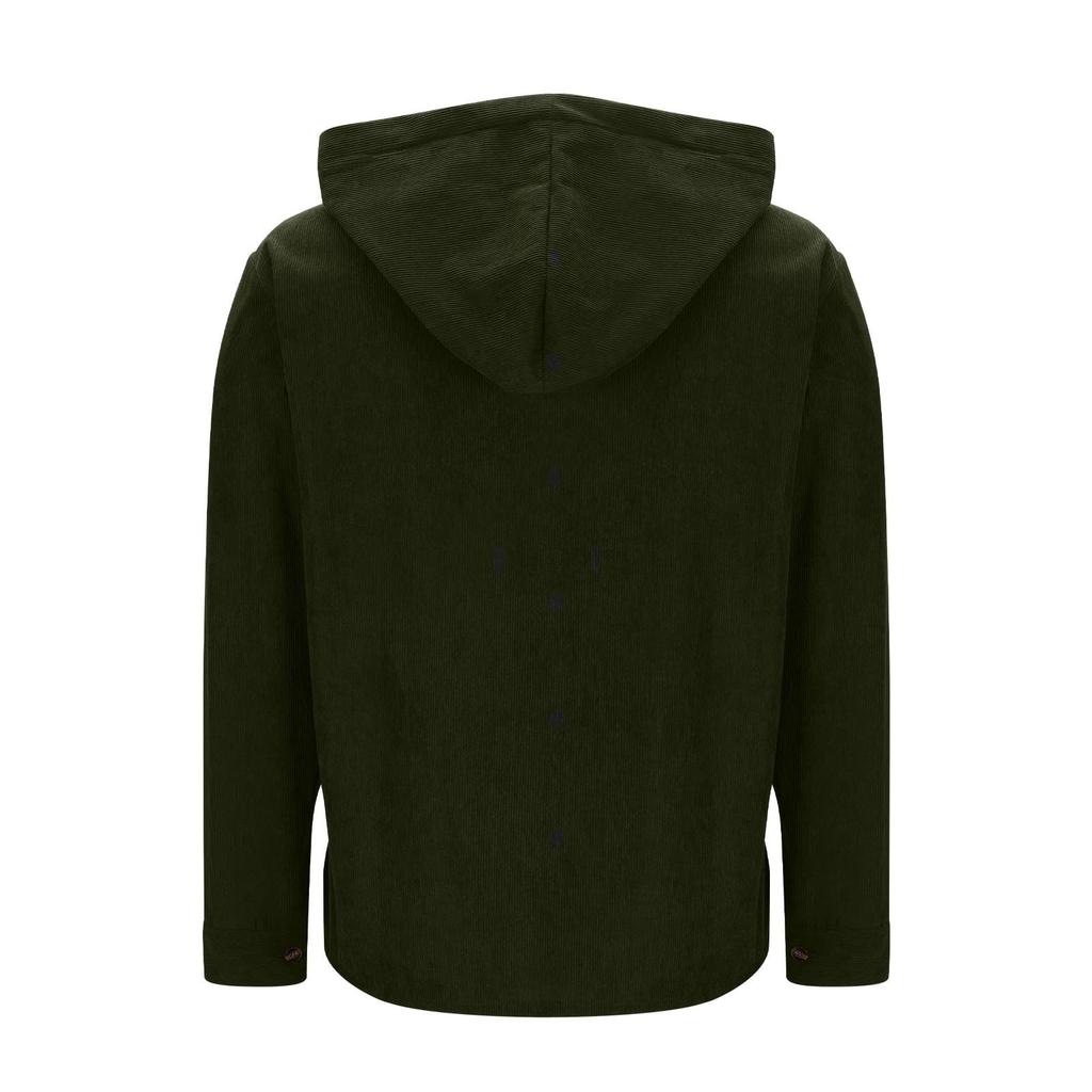 Women's Color Hooded Long Sleeve Casual Loose Fit Blouse