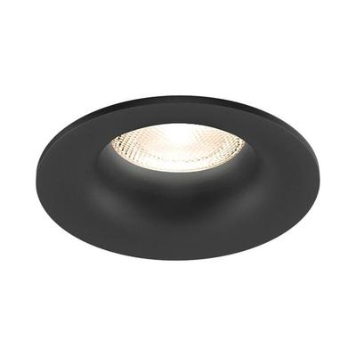Support De Spot Tetra D1 Rond Noir MR16 GU10/GU5.3