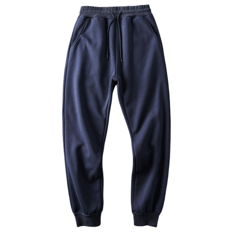 Foreign Trade Tail Order Cut Label Thick Lambskin Export Men's Pants