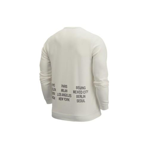 Nike Overlapping Logo Print Crewneck Pullover Sports Sweatshirt Unisex