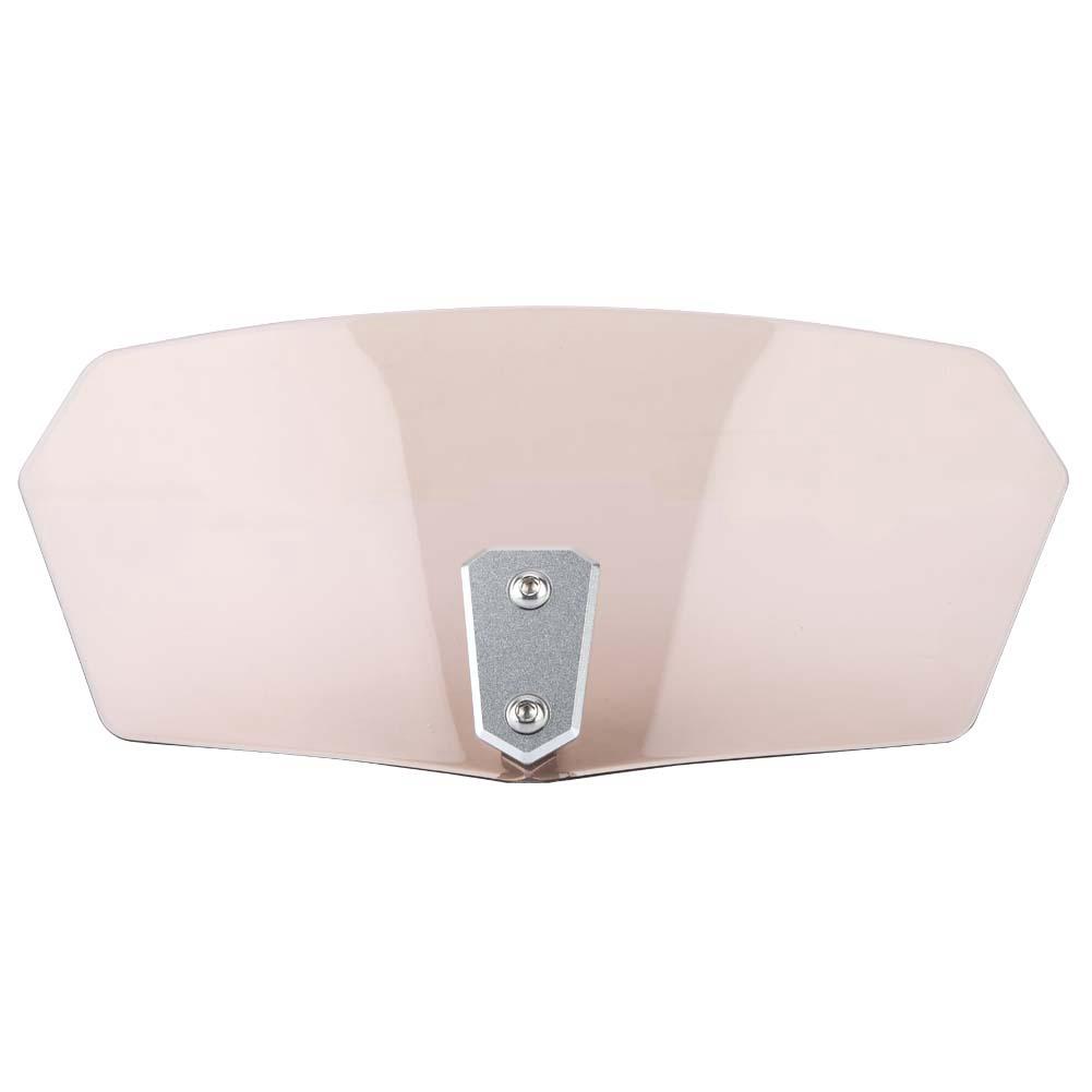 Univerzální nastavitelný motocyklový větrný štítek deflektor větru (Tawny)