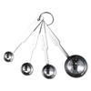 4pcs Comfortable Grip Measuring Spoon Set Measuring Coffee Scoop Flour Measuring Spoon  Kitchen
