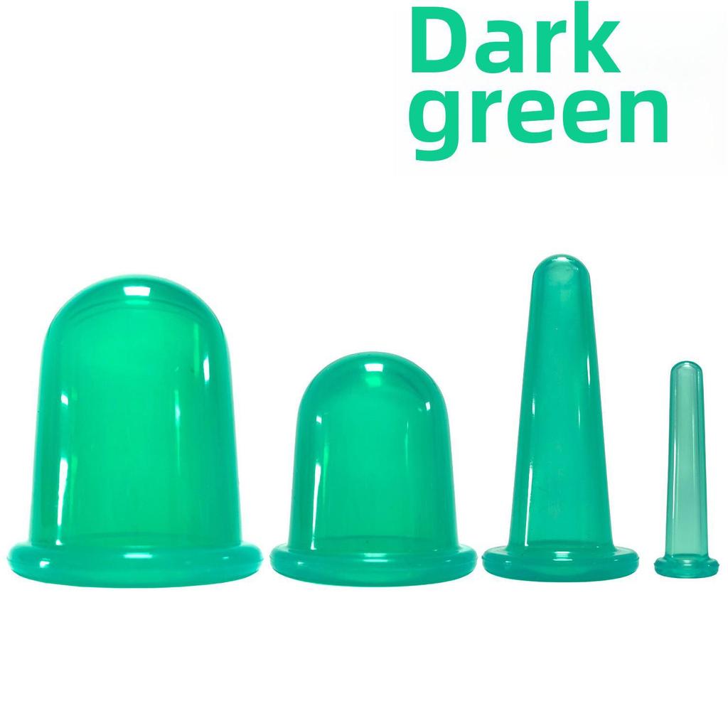 Silicone Transparent Negative Pressure Cupping Device for Home Massage and Moisture Absorption