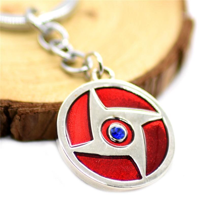 Anime Naruto Mask Keychain Uchiha Itachi Uzumaki Naruto Alloy Car Keychain Bag Pendant Key Ring Boys Girls Cosplay Accessories