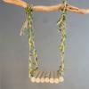 Natural Vine Parrot Swing Chew Toy Interactive Training Hanging Cage Decor For Budgies Cockatiels Small Pet Birds Supplies