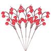 Christmas Simulation Berry Berries Branches Artificial Flower Fruit Cherry Plants Pendant Home Xmas Party Decoration DIY Gift
