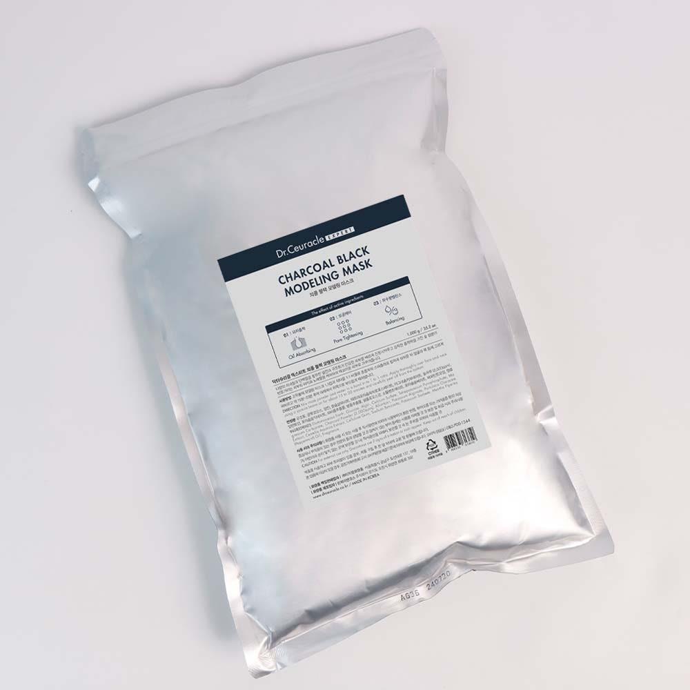 Dr. Ceuracle Expert Charcoal Black Modeling Mask Pack Pore Purifying Sebum Control 1kg