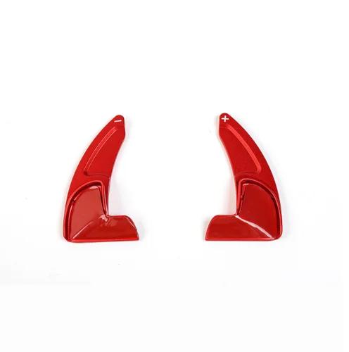 Для Dodge Challenger 2015-2020 Для Jeep Grand Cherokee 2014-2020 Накладка на лепестки переключения передач на руле белый