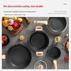4-Piece Maifan Stone Non-Stick Cookware Set: Stylish, Multi-Functional for Steaming & Frying
