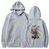 Vintage Harajuku Demon Slayer Hoodies Fall Winter Fleece Sweatshirts Manga Zenitsu Graphic Hooded Streetwear Men Women Clothing