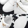 High Top Casual Shoes Platform Men's Sneakers Fashion Zipper Ankle Boots Leather Outdoor Shoe Non Slip Comfortable Shoes for Men