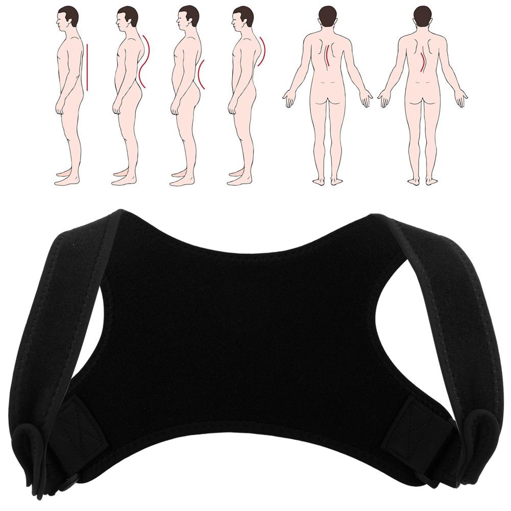Unisex Breathable Humpback Sitting Posture Correction Belt for Adults Children Students