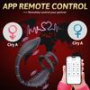 APP-Steuerung Vibrierender Butt Plug Penisring für Männer Prostata Damm Massager für Gay Anal Vibrator Penisring Tragbares Erwachsenenspielzeug Verzögerte Ejakulation