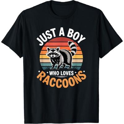 Jungen Waschbär T-Shirt