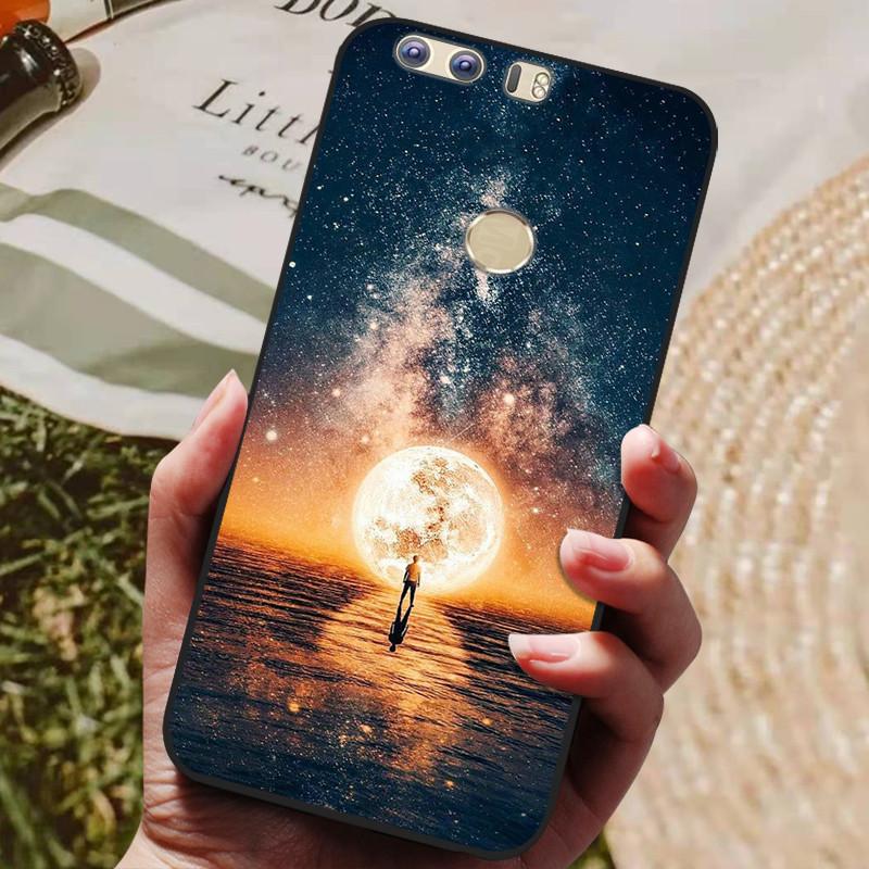 Pro Huawei Honor 8 5,2palcový kryt Silikonový zadní kryt Pouzdro na telefon pro Huawei Honor 8 Kryty Měkký nárazník coque Honor8 FRD-L19 Pouzdra