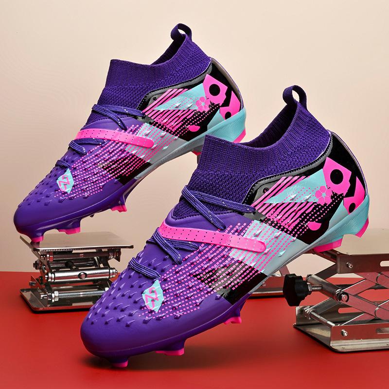Football Shoes Student Training Shoes Boys Youth Turf Sports Competition Sneakers