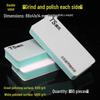 Wenwan Double-Sided Polishing Block: Mirror Finish Sponge Sandpaper Tool for Vajra and Bodhi