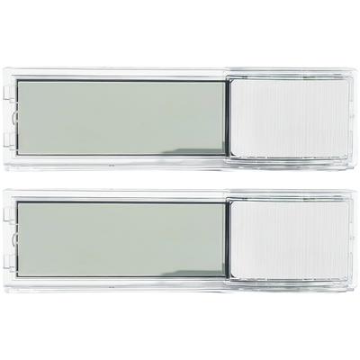 2PCS Aquarium Thermometers High Accuracy Sensors For Fishtanks Freshwater Saltwater Tanks Easy Installation Large Display