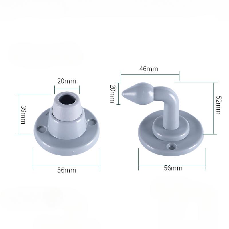 Silent Silicone Door Stopper Door Lock Protective Pad Anti-Collision Protection Self Adhesive Doorstop Wall Protectors