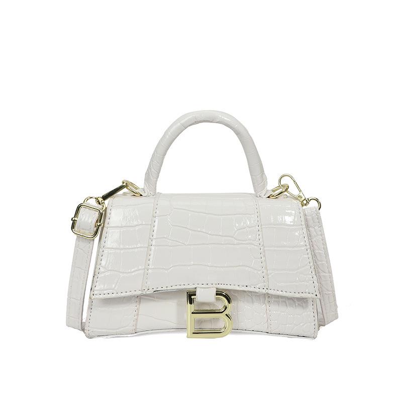 

Trendy Hourglass Crossbody Bag - Women s Versatile Small Handbag білий