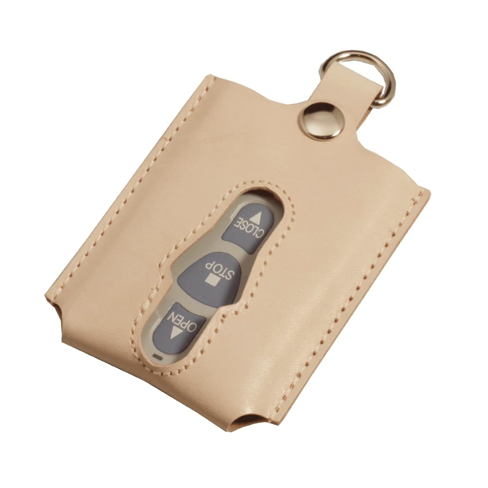 

NORTH LEAF Culture Shutter, Celecard 3, Remote Control Transmitter, Compatible with Leather Case, Garage