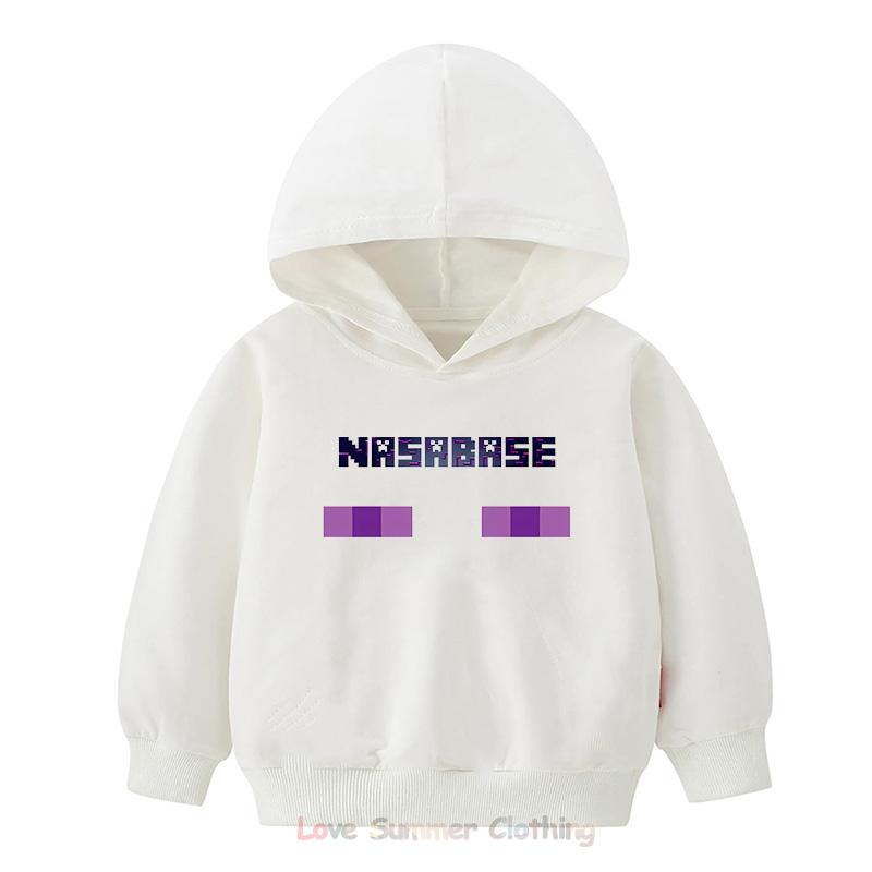 Minecraft Hoodie für Jungen Alter 4-14 Mädchen HD-Druck Kinder Hoodie Polyester Pullover Lässiges Mädchen Sweatshirt Herbst Viele Farben