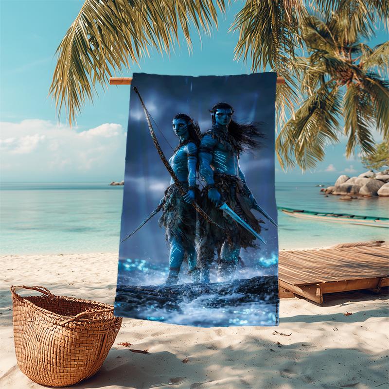 1 Stück Avatar's Ätherische Reise Strandtuch Mikrofaser Strandtuch Dünn Saugfähig Für Strand Schwimmen Yoga Bad Sport 0917278