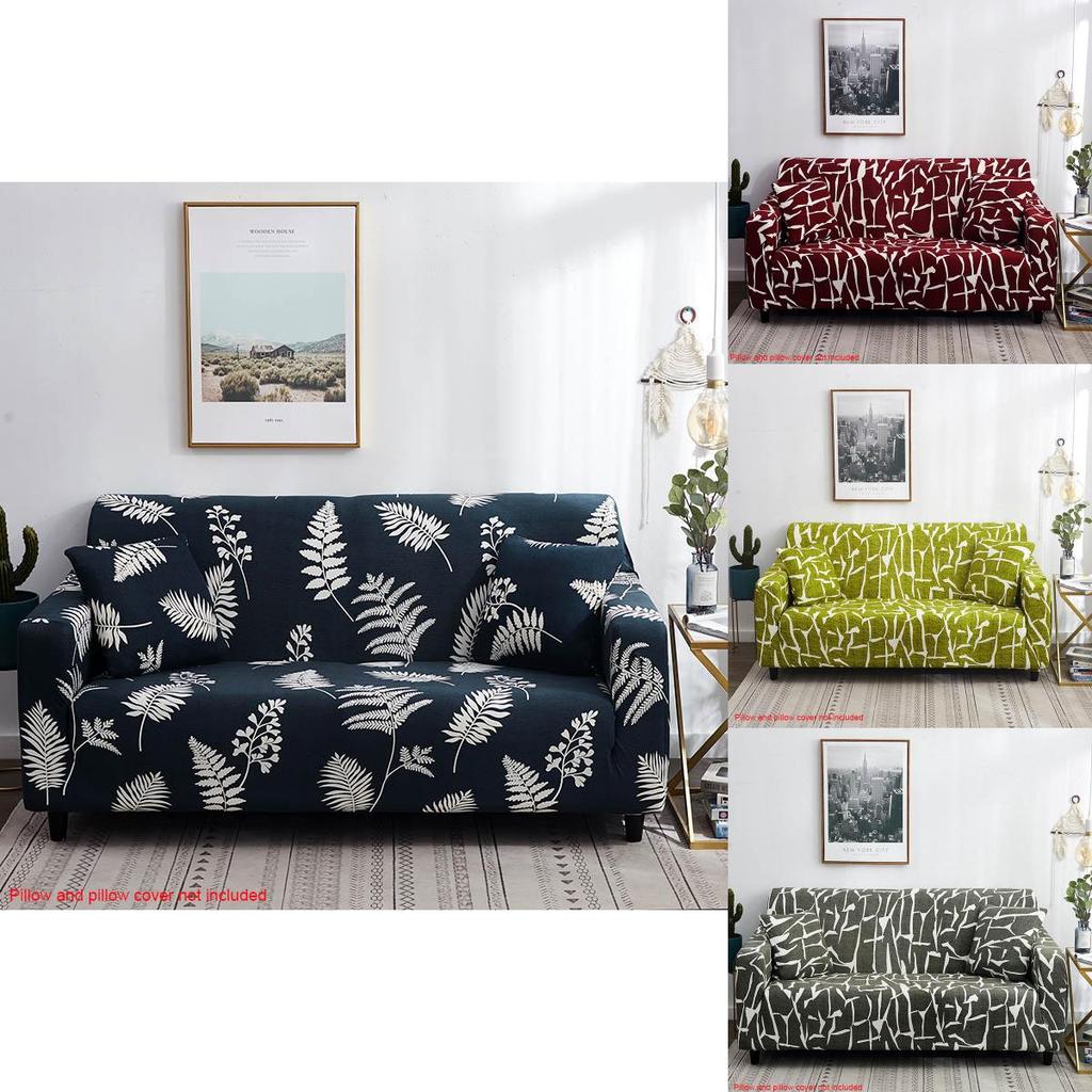 Moderne Sofabezüge mit Blumendruck, weich und dehnbar