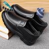 Spring and summer sandals men's extra large size 45 casual single shoes hollow leather shoes breathable hole shoes