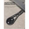 WEST BIKING Fahrradlenker Computerhalterung Nylon Halterung MTB Rennrad Lenkerverlängerung Basis für Garmin Bryton Wahoo